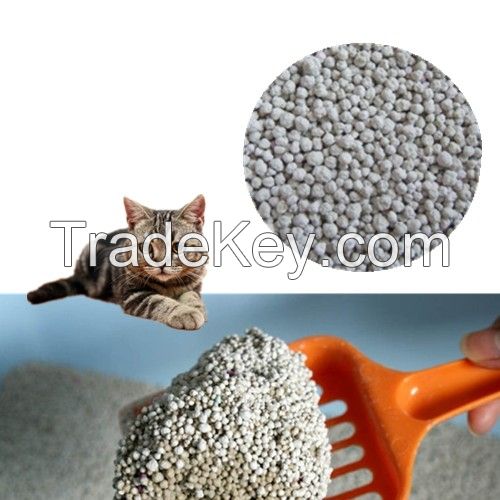 Clumping cat litter