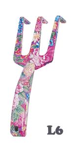 flower printed garden tool set/Garden rake/garden shear