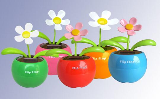 Novelty Solar powerdancing  Flower/Flip flap/Solar toy