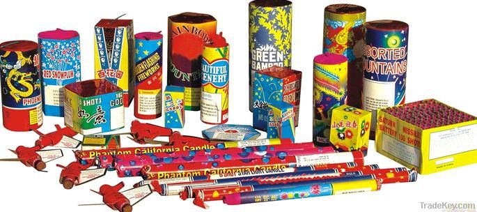 Novelties fireworks for christmas/new year