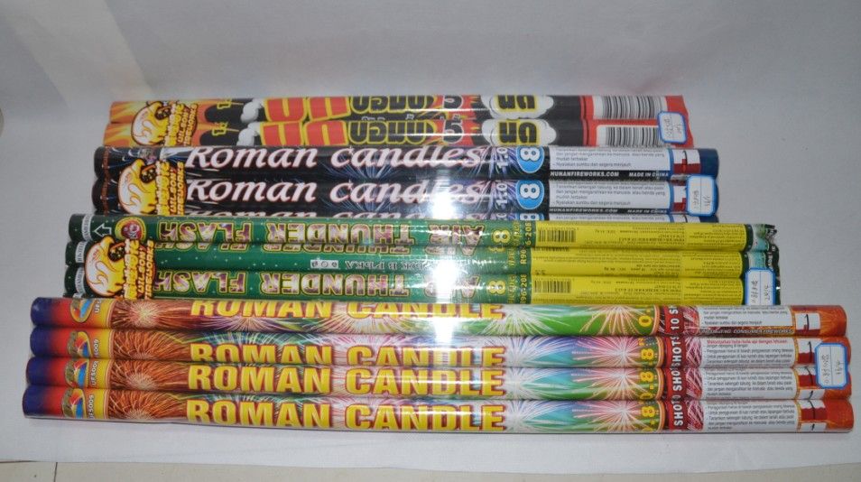 0.8" 10shot Roman Candle