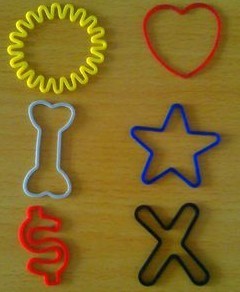 Shaped Rubber Bands