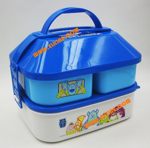 Lovely house kids lunch box picnic set