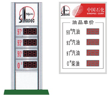 Gas station price signs/gas signs