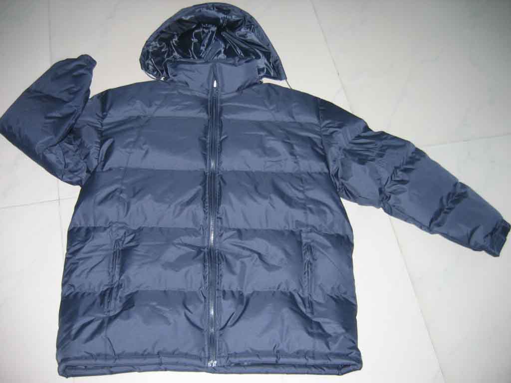 Men&acirc;s PVC w/ Hood &amp; Puff  Padder (600g) Jacket.