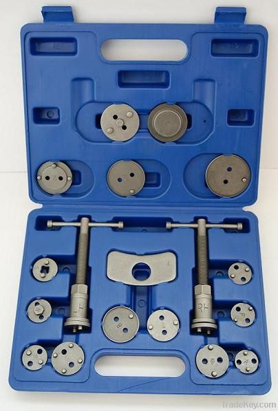 18 Piece Disc Brake Pad And Caliper Service Tool Kit