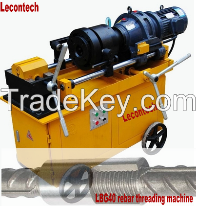 Rebar threading machine