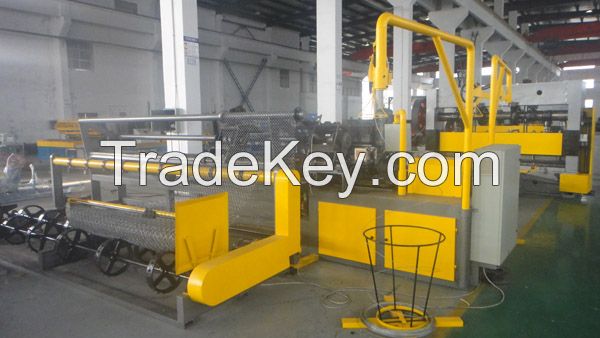 2m Chain link fence machine