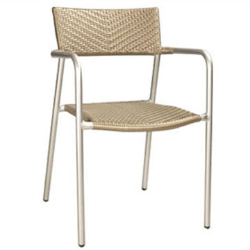 al frame PE wicker chair