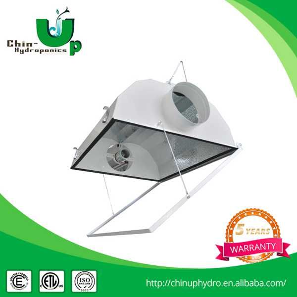 smart 5" 6" 8" indoor grow hydroponics air cooled reflector