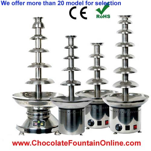 Commercial Chocolate Fountain Machine for Sale