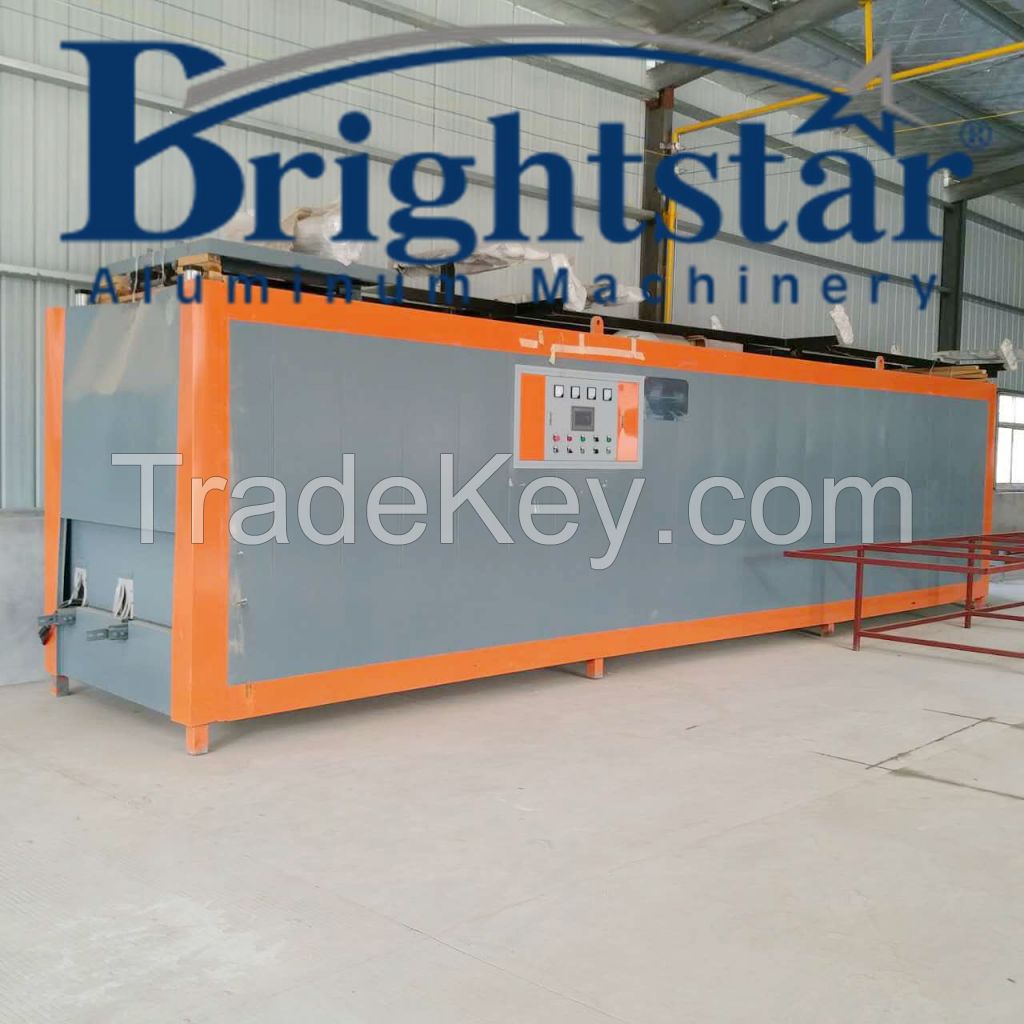 Aluminum profiles vacuum wood grain machine