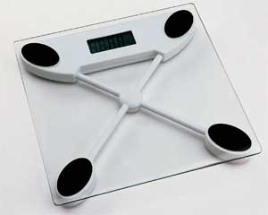 bathroom scale