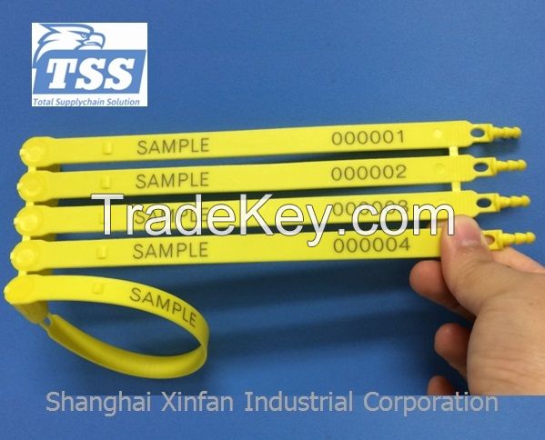 Double Locking Tamper Proof Seal Model no. BIPS200DL for Safe Transportation and Storage (Xinfan security seals)