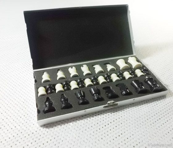 Sell mini magnetic Aluminum chess CA1423