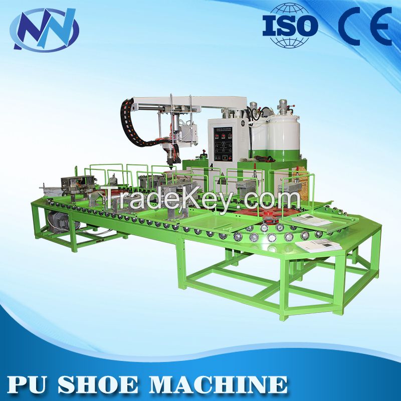 2017 two head PU Shoe making machine new