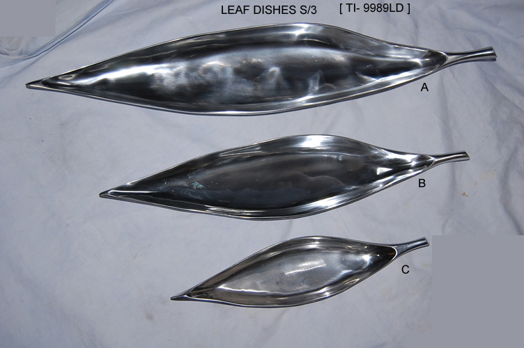 Aluminium Leaf Dishes