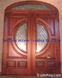 Custom Solid Wood Exterior Door