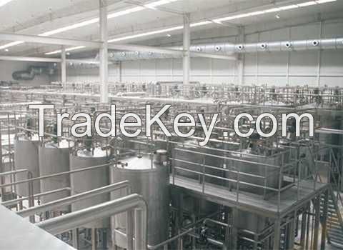 Industrial Turnkey for condensed milk processing line/machine