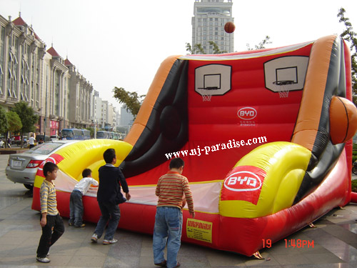 Inflatable Basketball Hoop