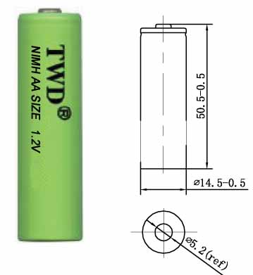 NIMH AA battery