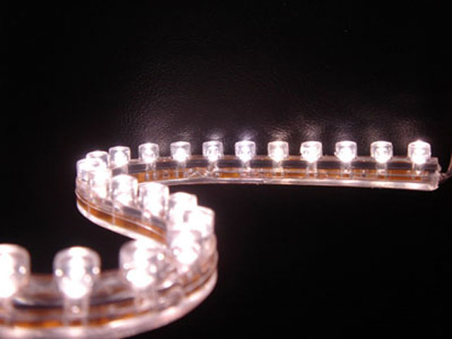 Routine flexible LED ribbon