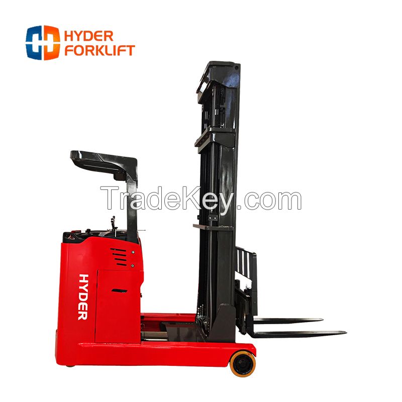 2.0ton electric reach truck with lifting height 3m to 10m with distributed price