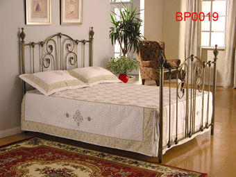 metal  bed