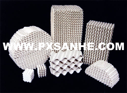 Ceramic Corrugated Structured Tower Packing