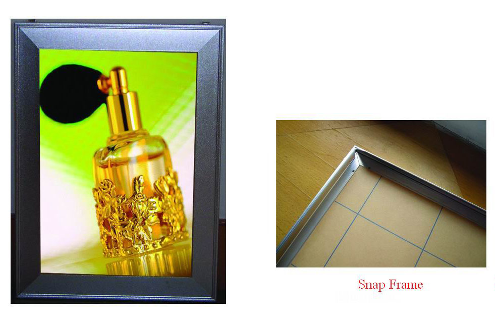 Aluminium alloy frame light box