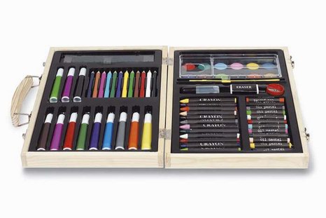 67pcs wooden art set