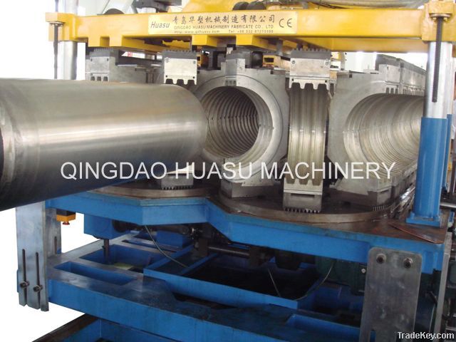 PVC Double Wall Corrugated Pipe Extrusion Line