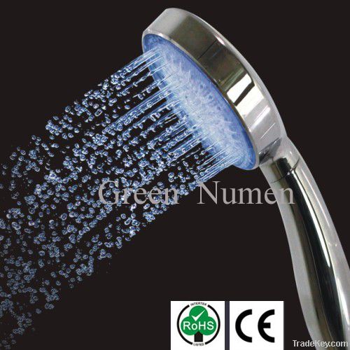 illuminated led shower head