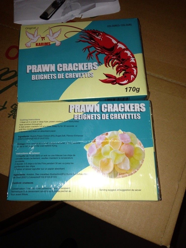 prawn crackers