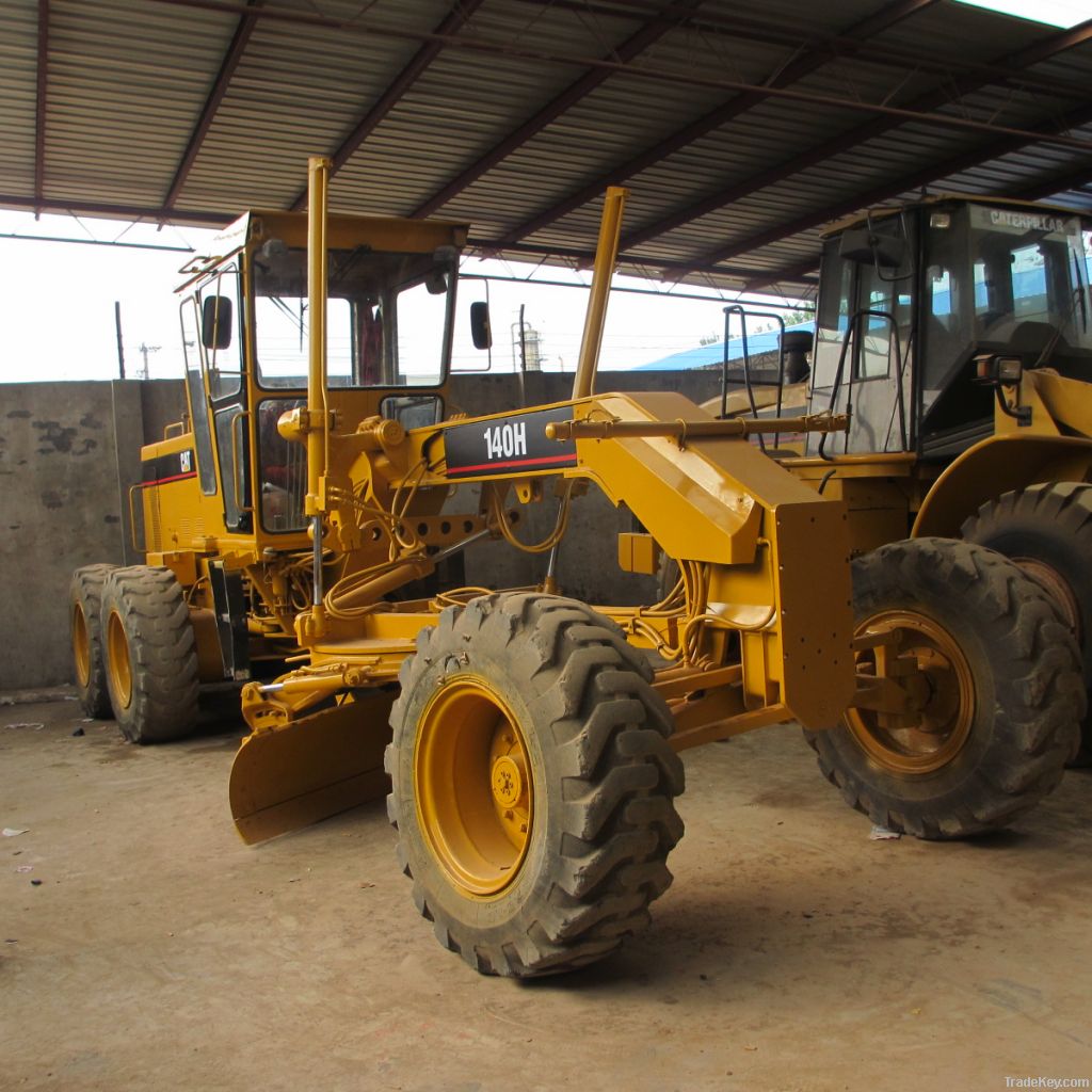 Used Caterpillar Motor Grader 140G 140H