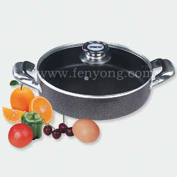 KITCHEN, COOKWARE, LOW POT