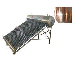 Pressurized solar water heater