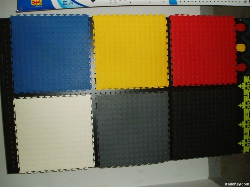 PVC flooring tile