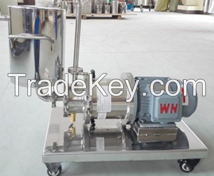 lab inline high shear pump, lab emusion pump, lab emulsifier