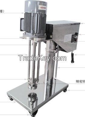 Lab high shear mixer electric lifting emulsifer