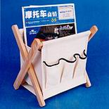 wood magazine rack(OMW-01)