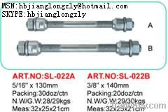 bicycle front and rear axle