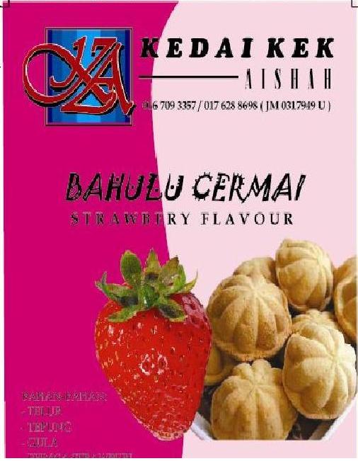 Bahulu Cermai - Strawberry Flavour