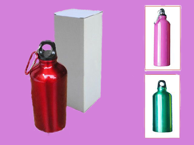 aluminum drink bottle