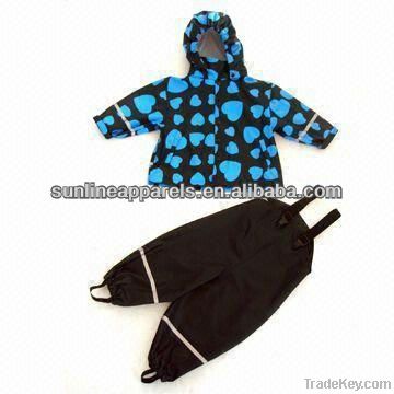 children pu rainwear