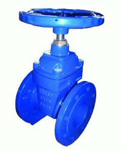 DUCTILE IRON NON-RISING STEM GATE VALVE BOLTED BONNET