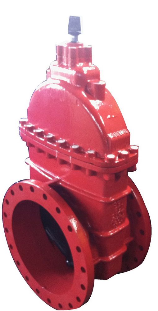 DUCTILE IRON NON-RISING STEM GATE VALVE BOLTED BONNET