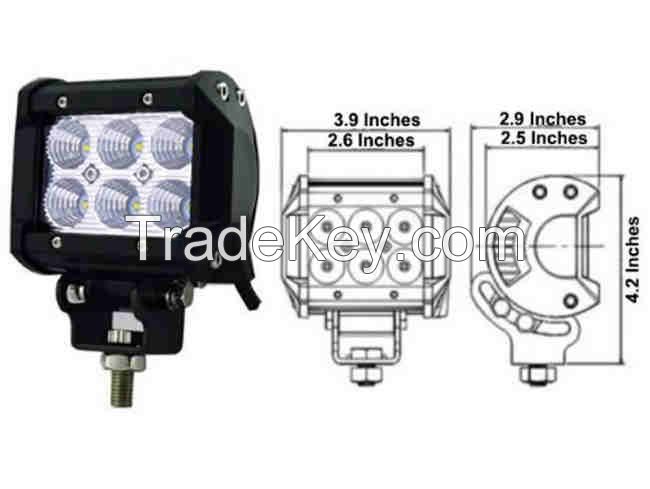 18W Cree HID Truck Work Light No.ZXWL5918