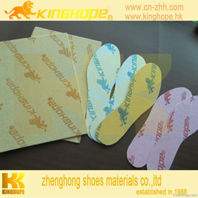 0.9mm-4.5mm fiber insole board nonwoven insole board