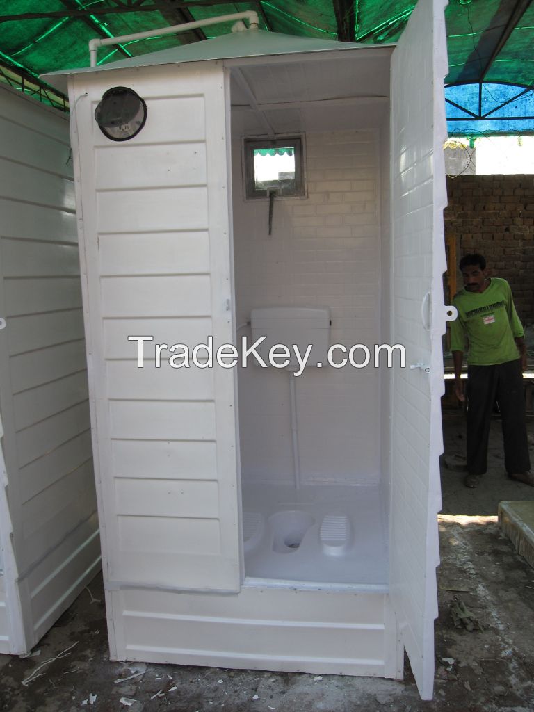 Fiberglass Portable wash Room